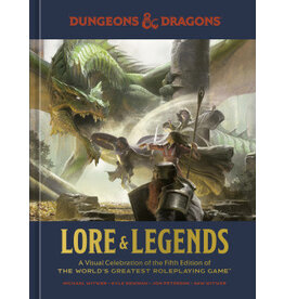 Dungeons & Dragons Lore & Legends Hard Cover