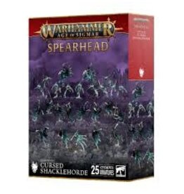 Games Workshop Warhammer Age of Sigmar - Spearhead - Nighthaunt Cursed Shacklehorde