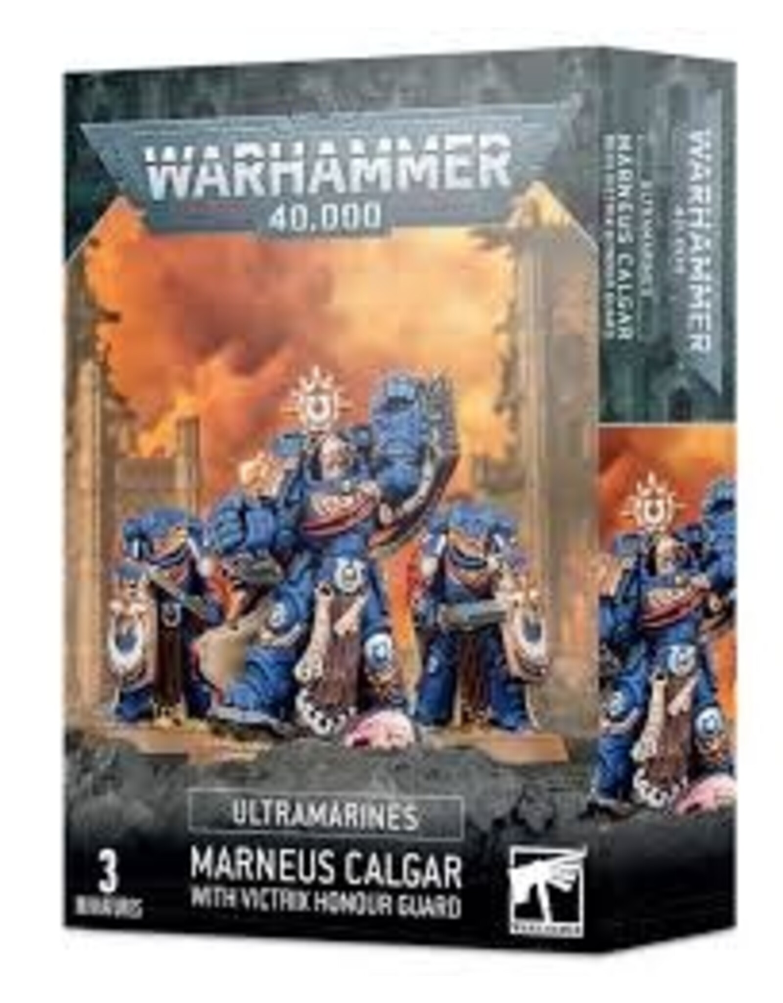 Games Workshop Warhammer 40K - Ultramarines - Marneus Calgar with Victrix Honour Guard