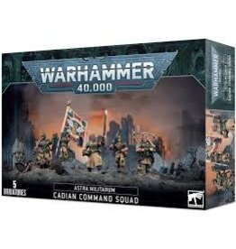 Games Workshop Warhammer 40K - Astra Militarum - Cadian Command Squad