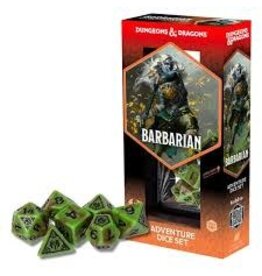 Wizards of the Coast Dnd Adventure Dice Barbarian: Green/Brown