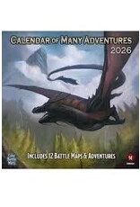 Calendar Of Many Adventures 2026