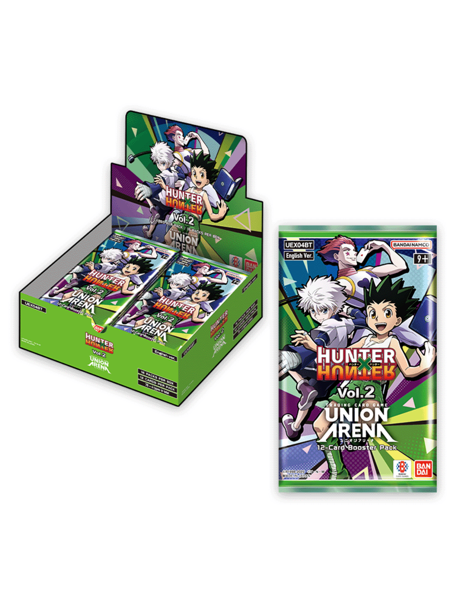 Bandai Union Arena Hunter X Hunter Vol. 2 Booster Box