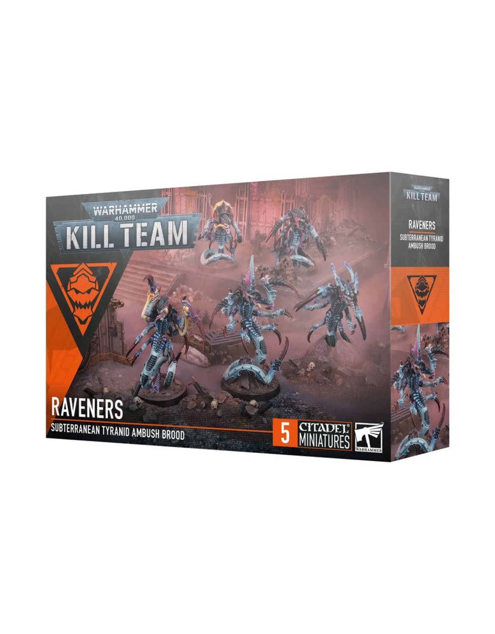 Games Workshop Warhammer 40K - Kill Team  - Raveners - Subterranean Tyranid Ambush Brood