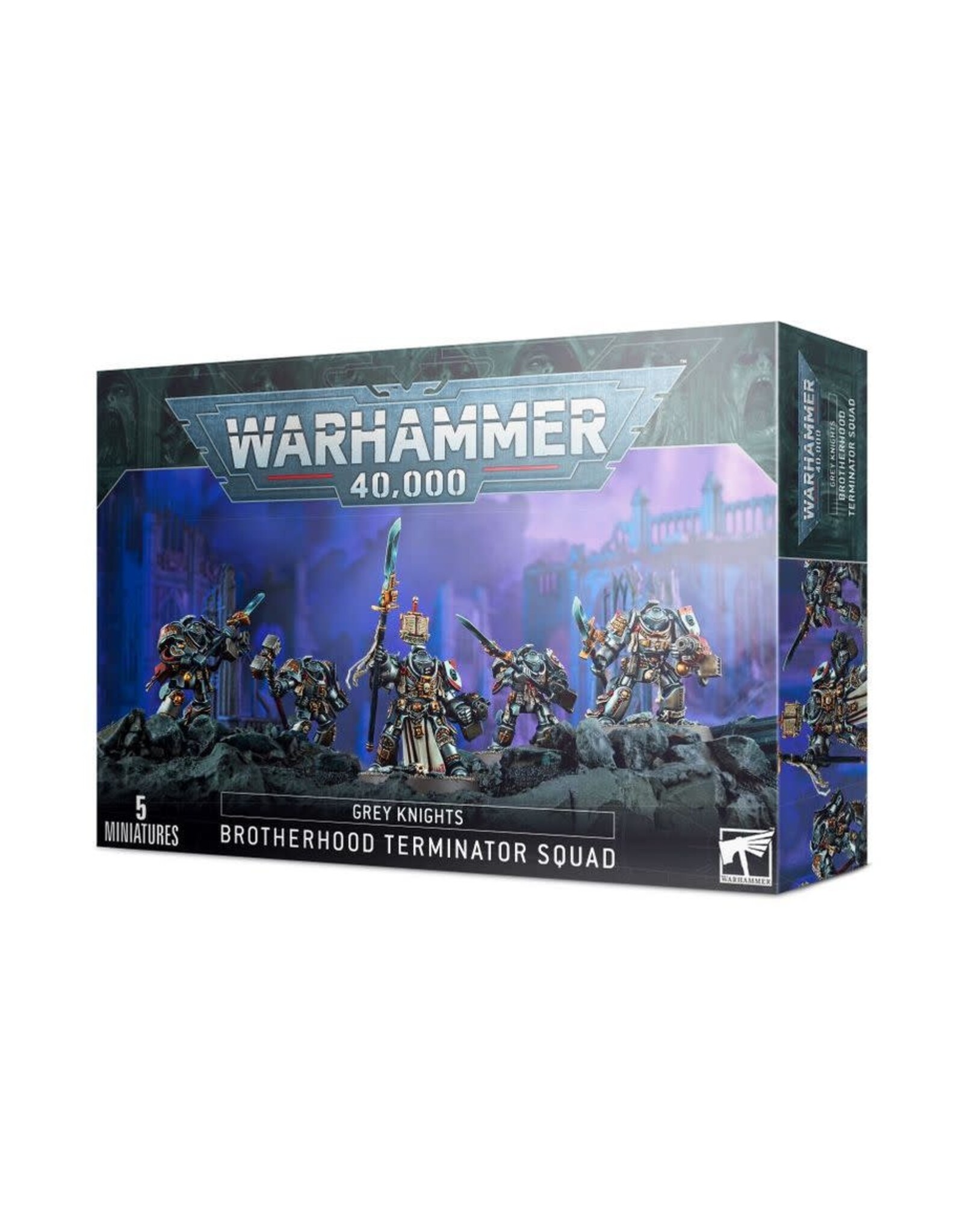 Games Workshop Warhammer 40K - Grey Knights - Brotherhood Terminator Squad