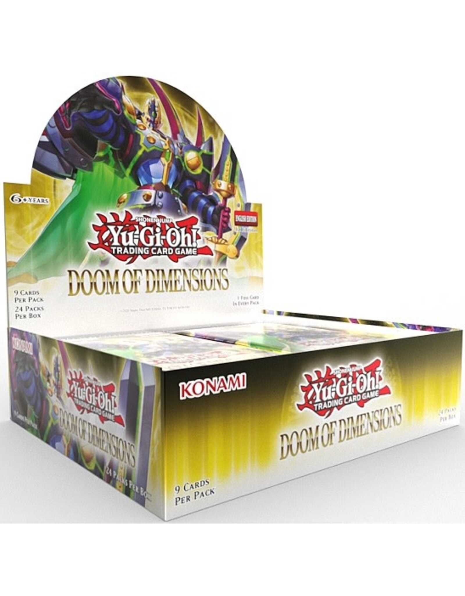 Konami Yugioh! Doom of Dimensions Booster Box
