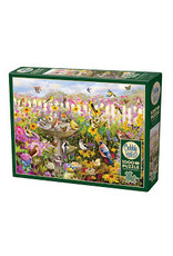 Cobble Hill Cobble Hill Puzzle - Backyard Bird Bath - 1000PC