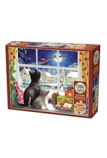 Cobble Hill Cobble Hill Puzzle -Waiting for Saint Nick  (500PC)