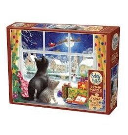 Cobble Hill Cobble Hill Puzzle -Waiting for Saint Nick  (500PC)