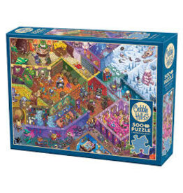 Cobble Hill Cobble Hill Puzzle -Dungeon Run  (500PC)