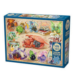 Cobble Hill Cobble Hill Puzzle -D20 Dragons (500PC)