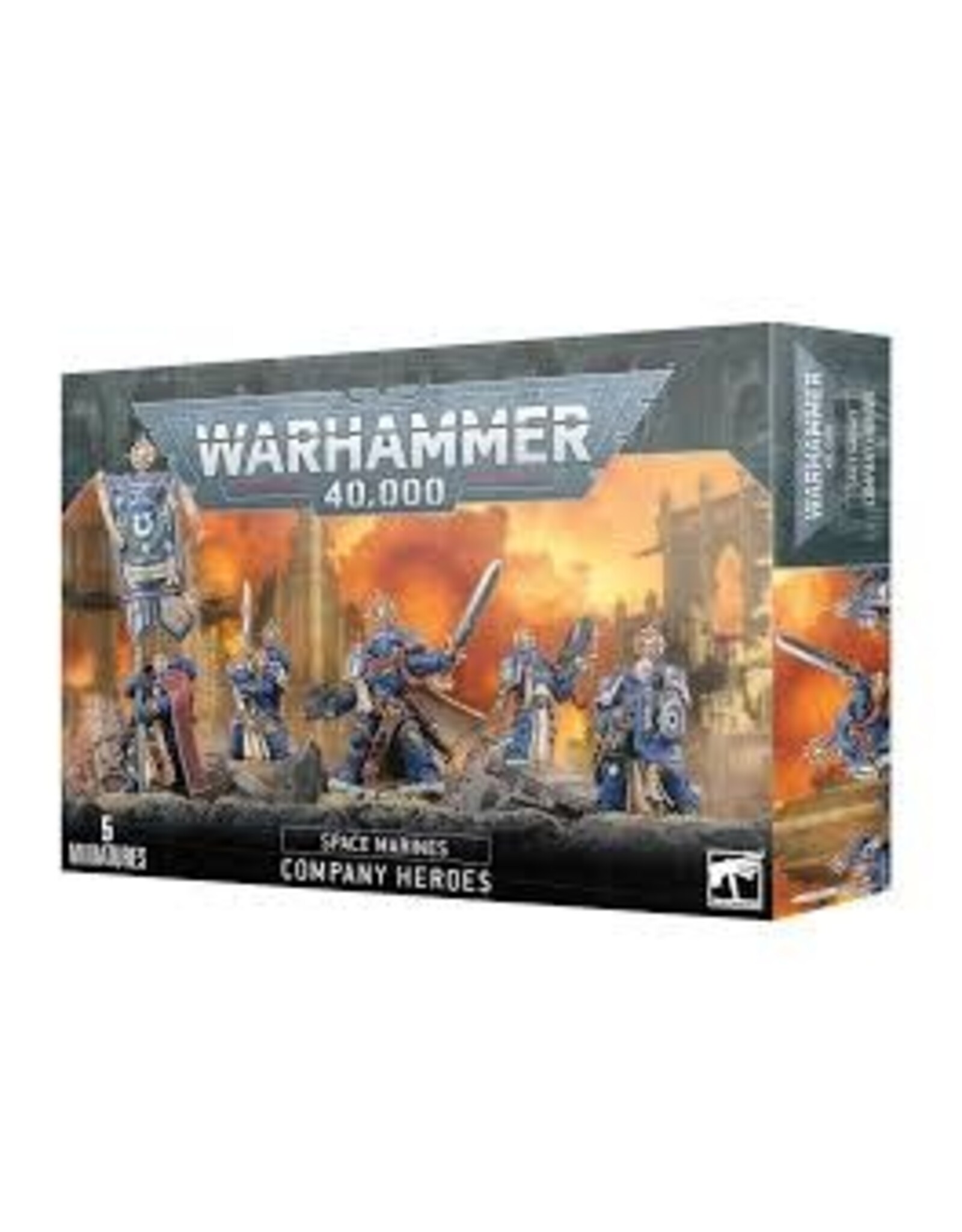 Games Workshop Warhammer 40K - Space Marines - Company Heroes