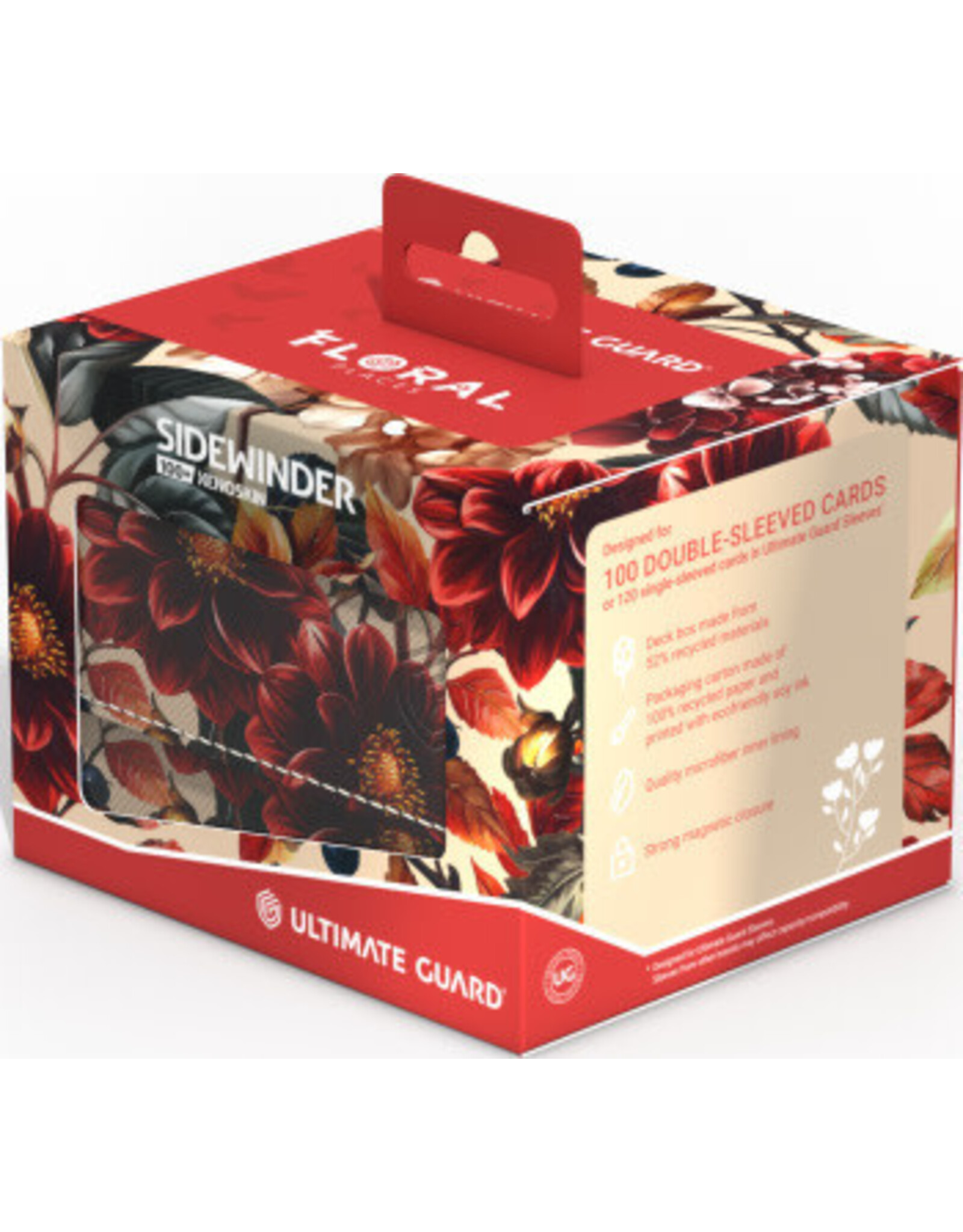 Ultimate Guard Ultimate Guard Deck Box:  Sidewinder Floral