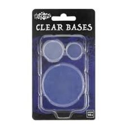 WizKids Wizkids Deep Cuts Clear Round Base