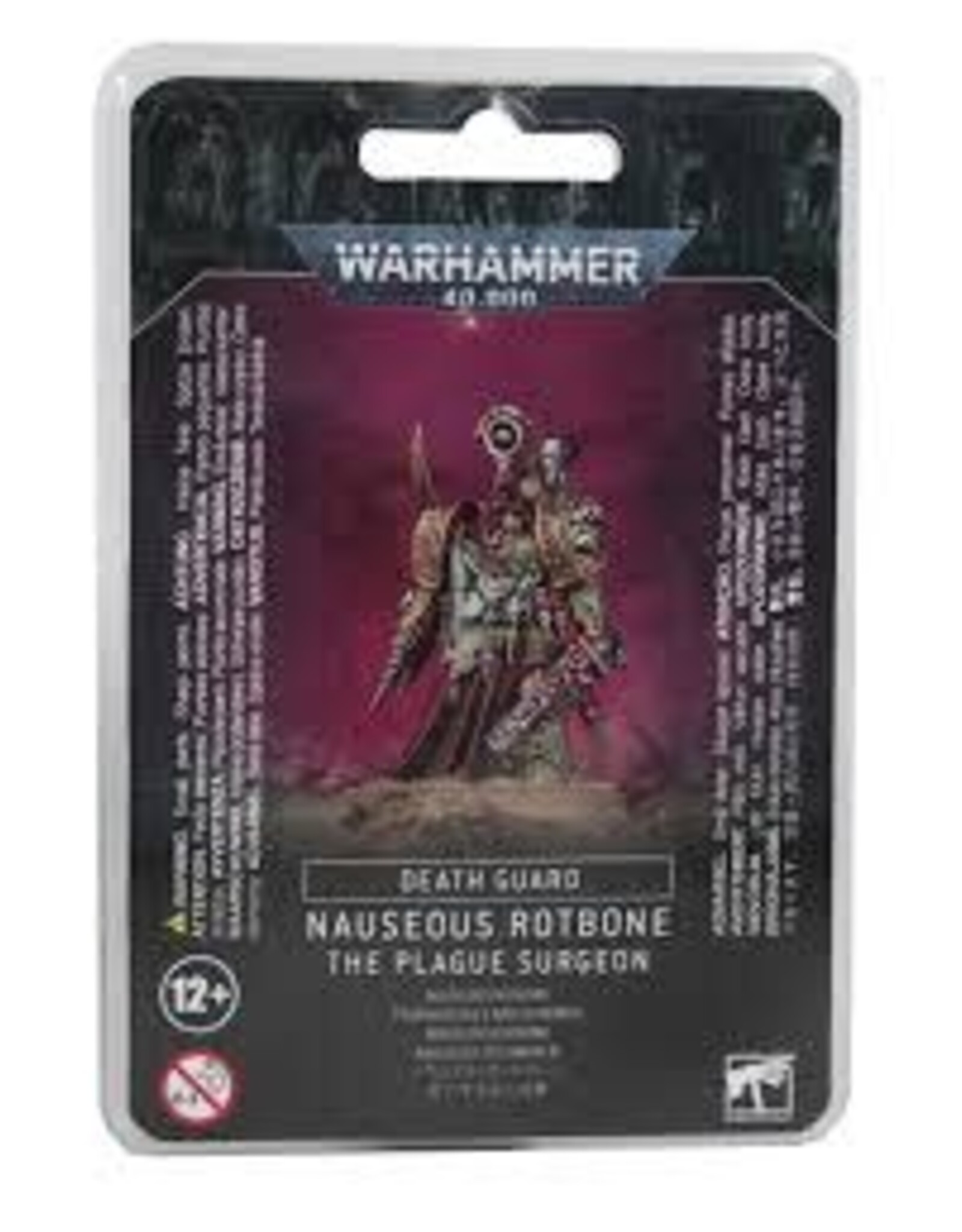Games Workshop Warhammer 40K - Death Guard - Nauseous Rotbone