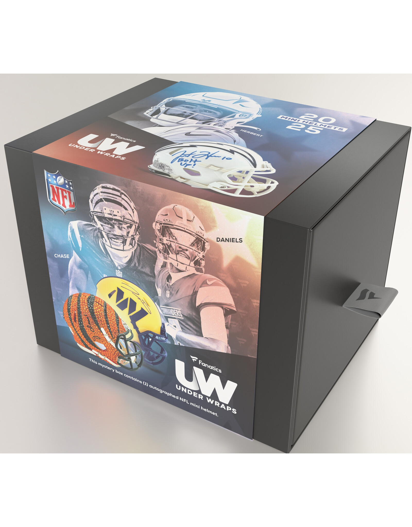 Fanatics Under Wraps NFL Mini Helmet 2025