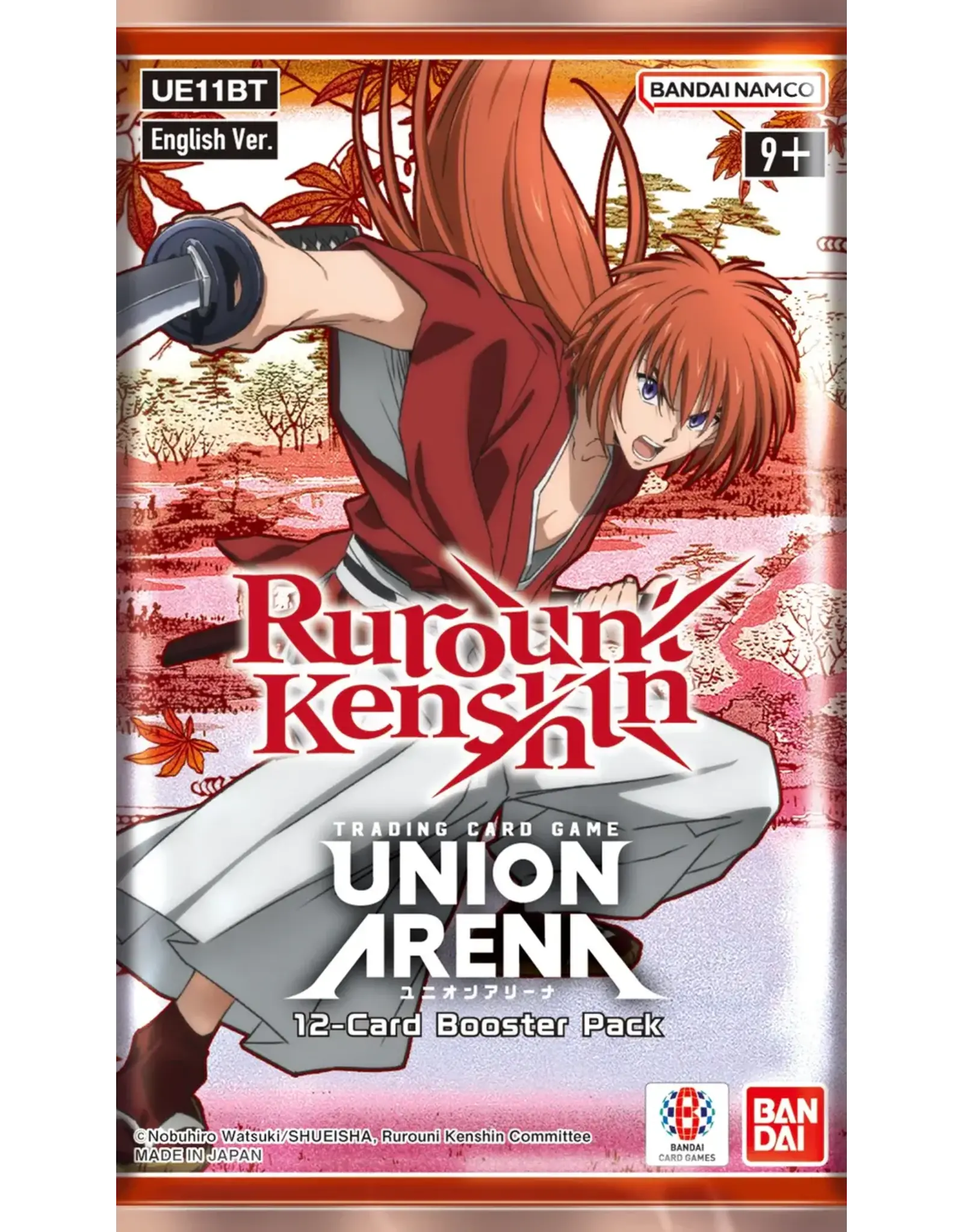 Bandai Union Arena Rurouni Kenshin Booster Pack