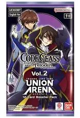 Bandai Union Arena Code Geass Lelouch of the Rebellion Vol. 2 Booster Pack