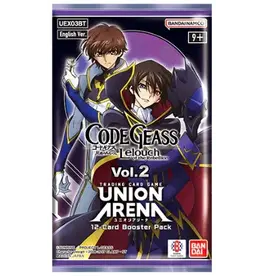 Bandai Union Arena Code Geass Lelouch of the Rebellion Vol. 2 Booster Pack