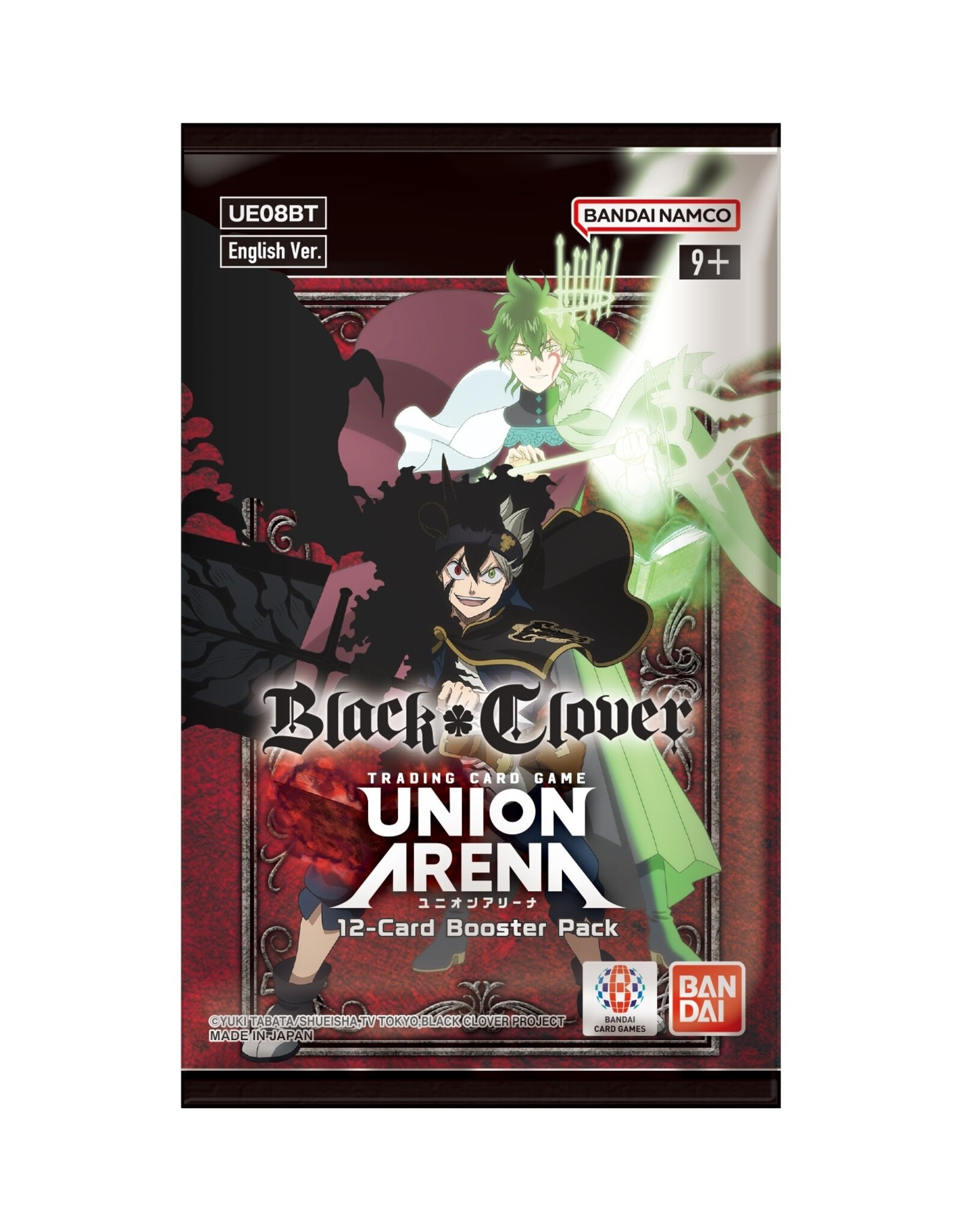 Bandai Union Arena Black Clover Booster Pack