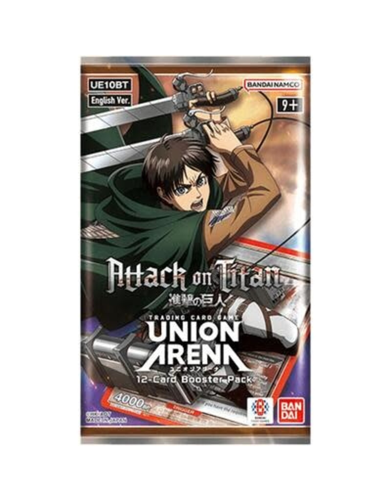Bandai Union Arena Attack on Titan Booster Pack