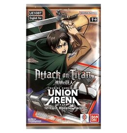 Bandai Union Arena Attack on Titan Booster Pack