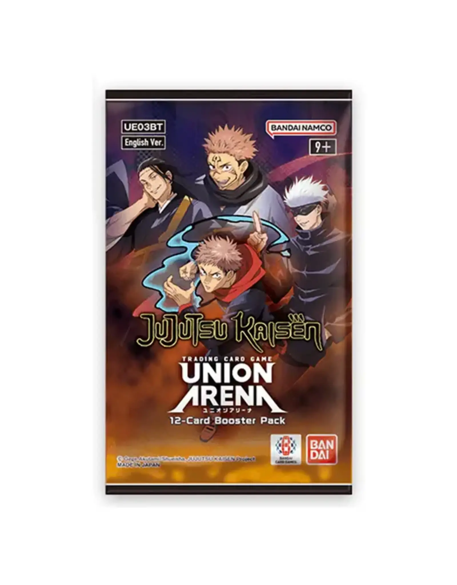 Bandai Union Arena Jujutsu Kaisen Booster Pack
