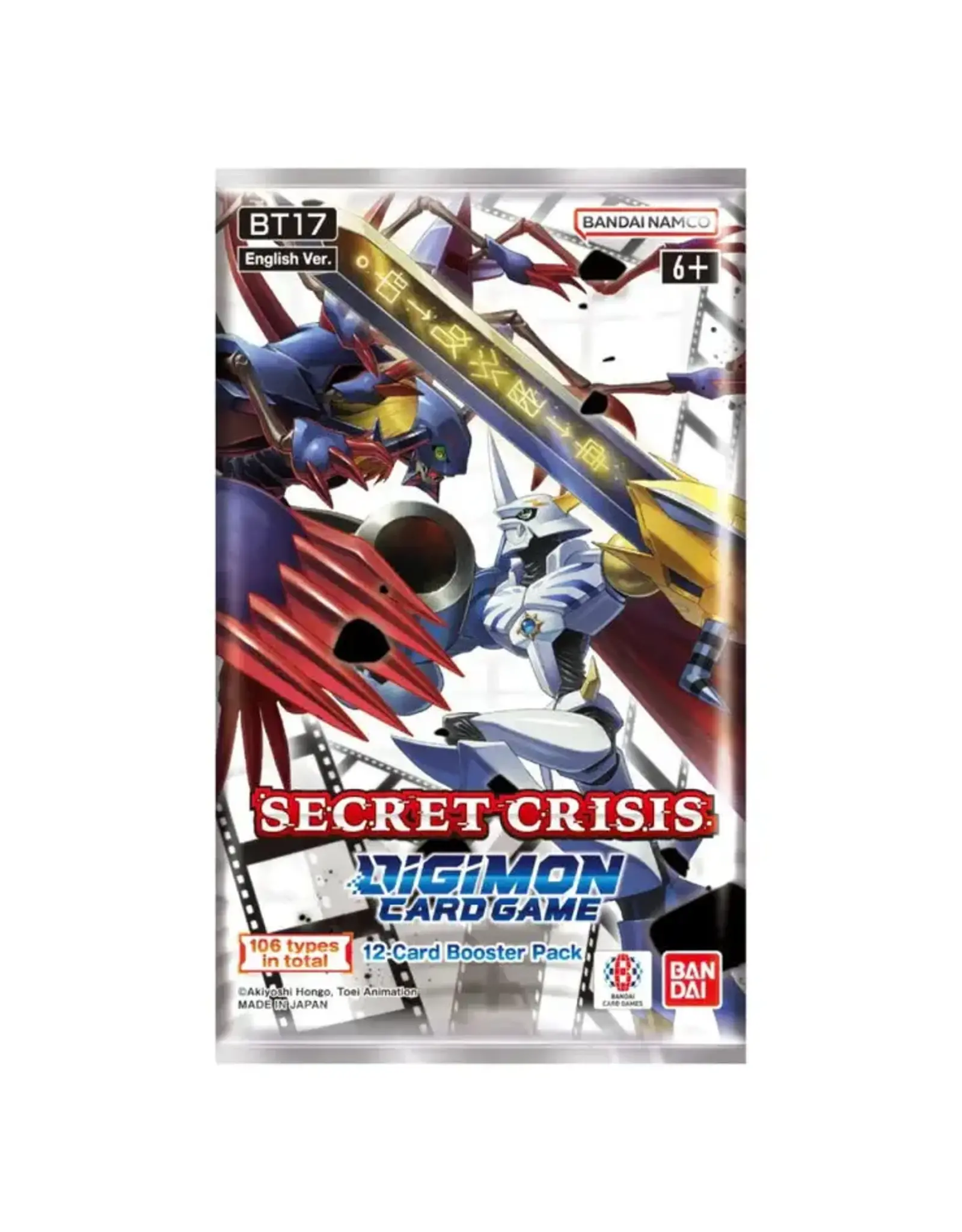 Bandai Digimon Secret Crisis Booster Pack