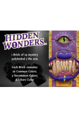 Chessex Hidden Wonders Brick Of 25 Assorted 7 Die Polyhedral Sets
