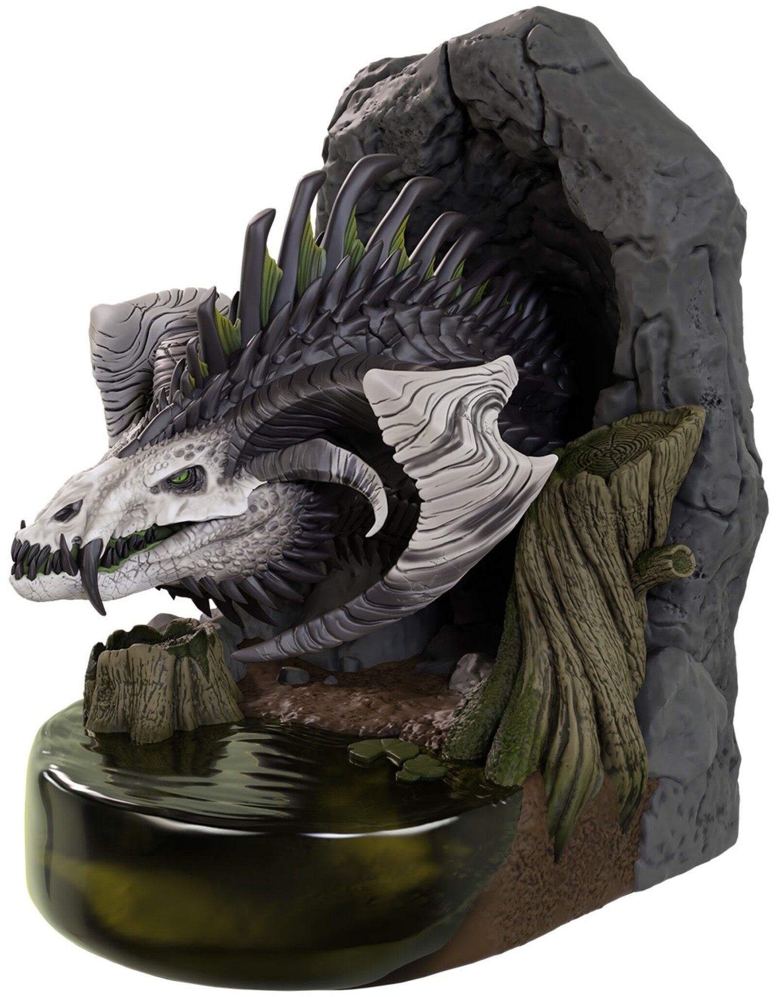 WizKids D&D Bookends Black Dragon