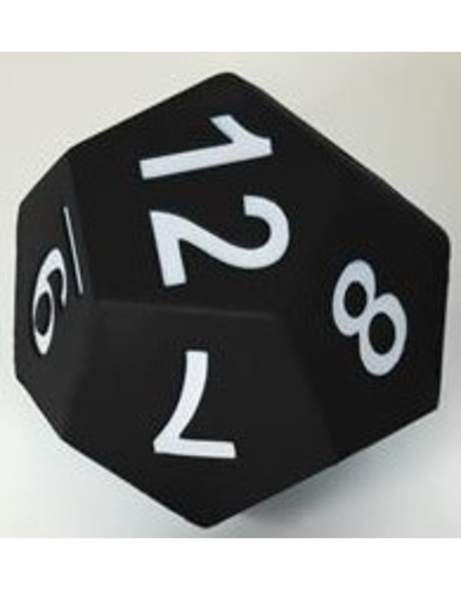 Foam Dice D12 Black