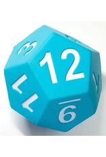Foam Dice D12 Blue