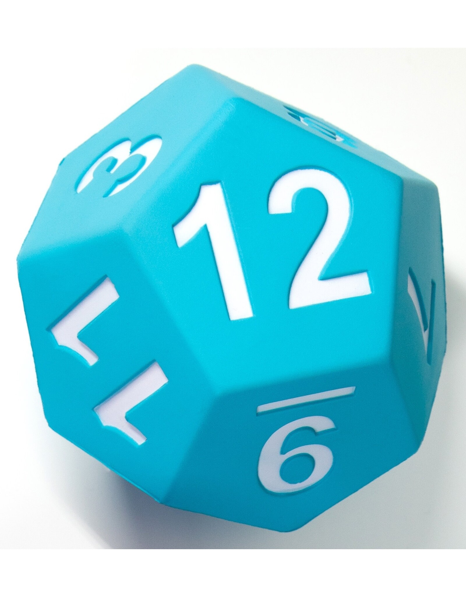 Foam Dice D12 Blue