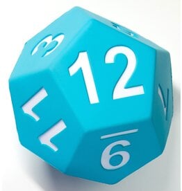 Foam Dice D12 Blue