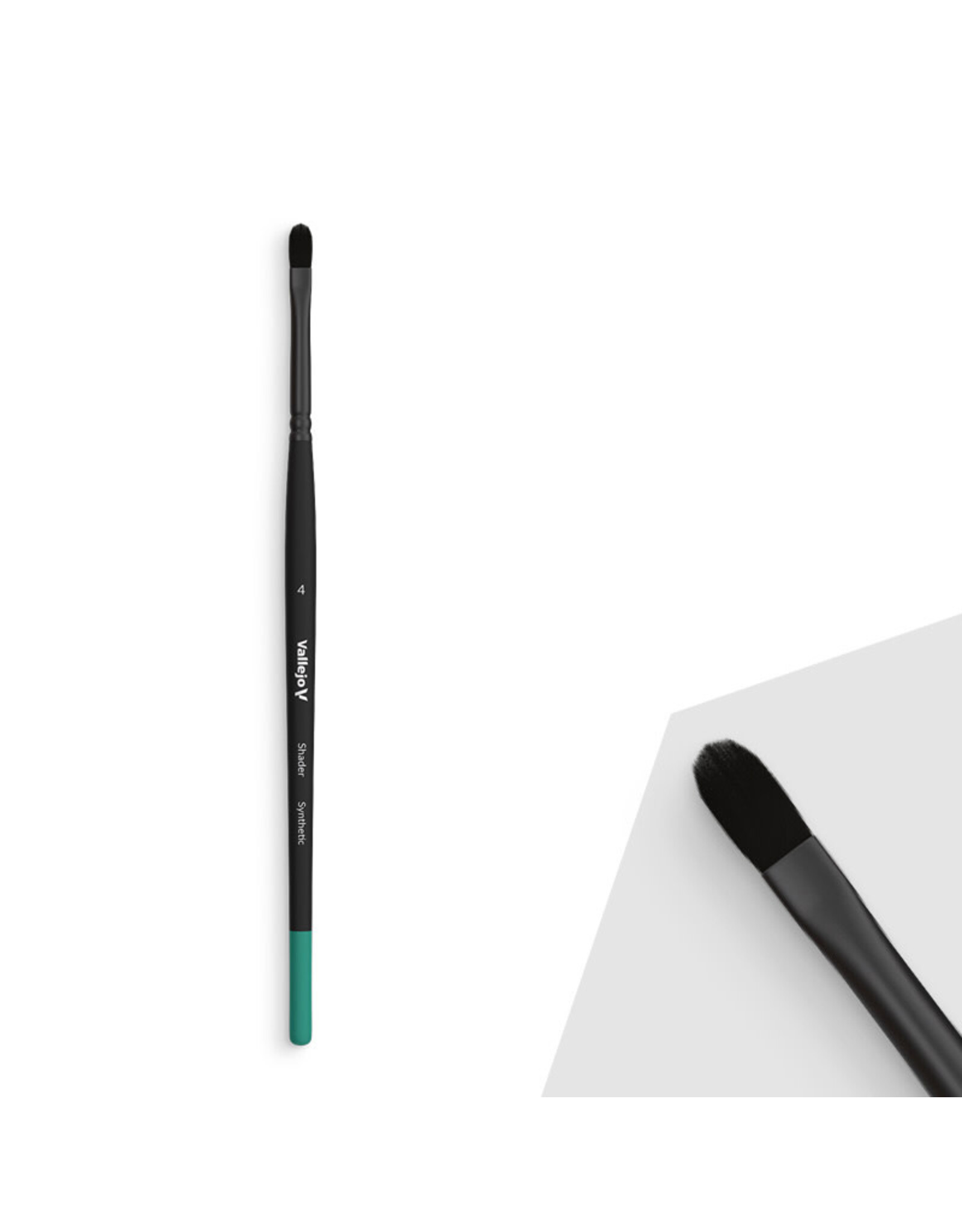 Vallejo Vallejo Filbert Shader Flat Synthetic