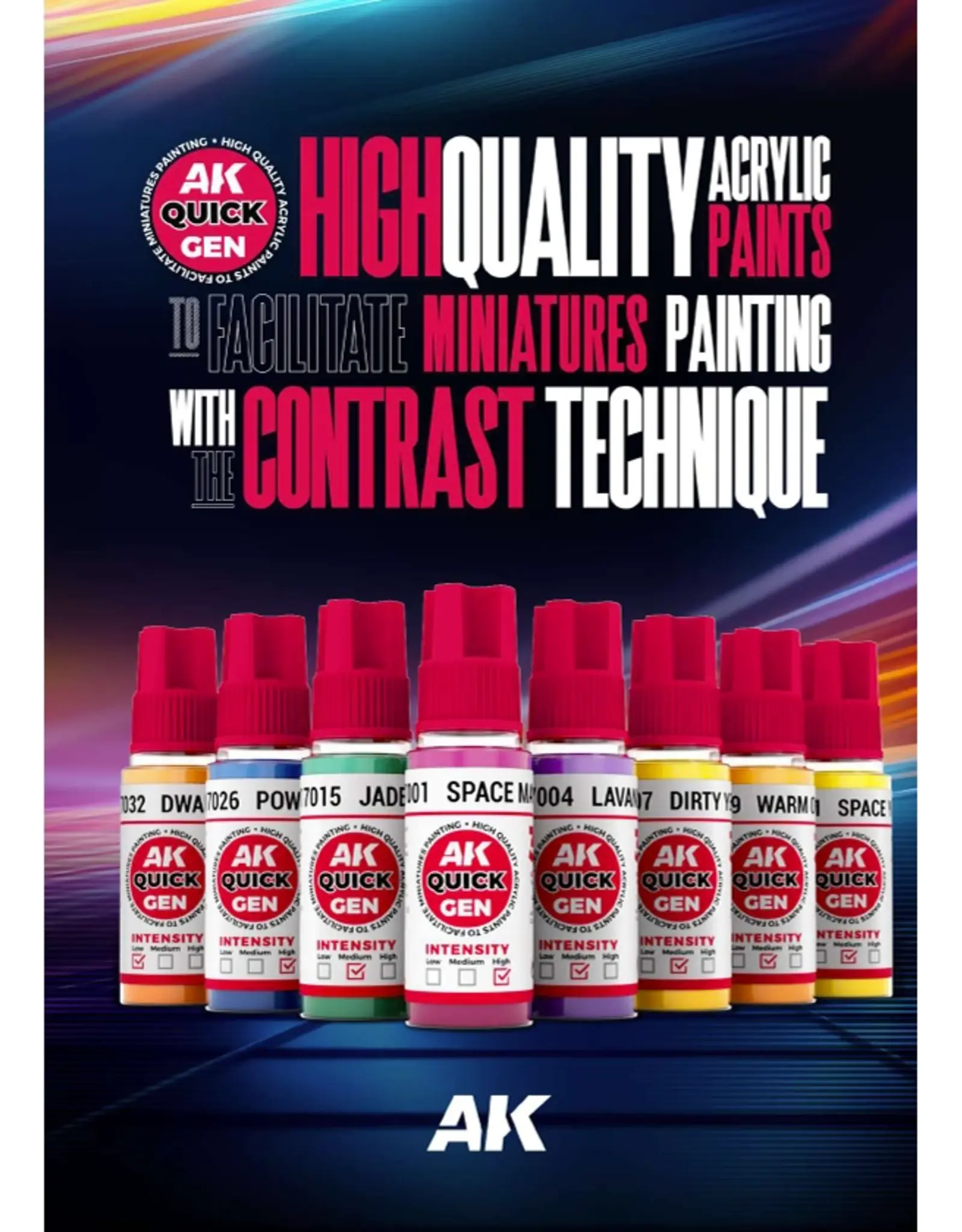 AK Interactive AK Interactive Acrylic Quick Gen 18ml