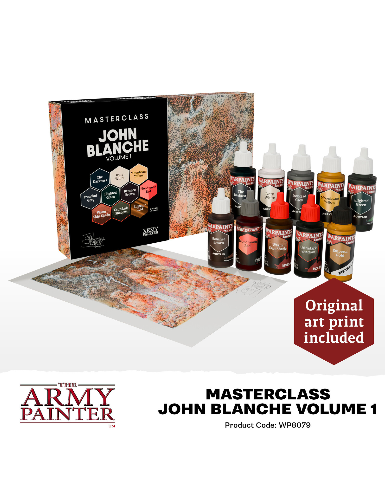 Army Painter Masterclass John Blanche Paint Set Volume 1