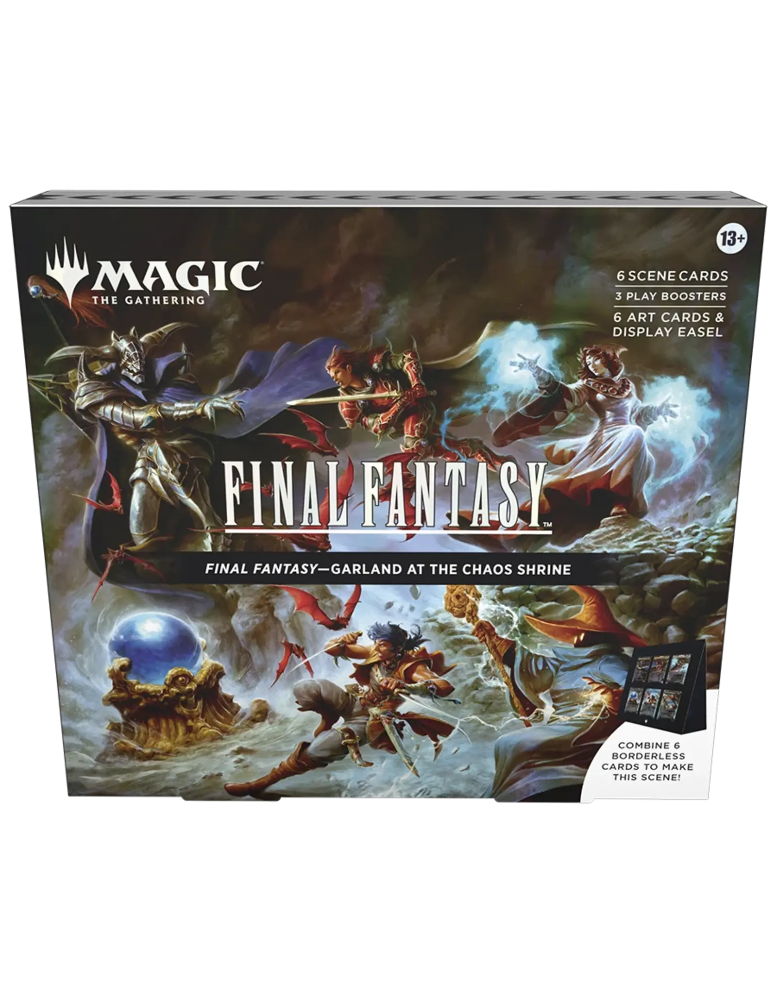 Wizards of the Coast MTG: Final Fantasy Scene Box - Garland at the Chaos Shrine (Releases Dec 5th, 2025)