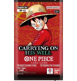 Bandai One Piece Card Game  Op-13 - Carrying On His Will Booster Pack