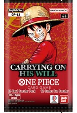 Bandai One Piece Card Game  Op-13 - Carrying On His Will Booster Pack