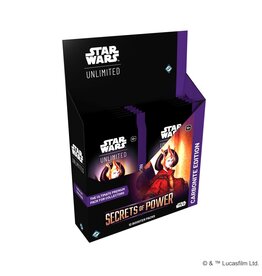 Fantasy Flight Star Wars: Unlimited - Secrets Of Power - Carbonite Booster Box