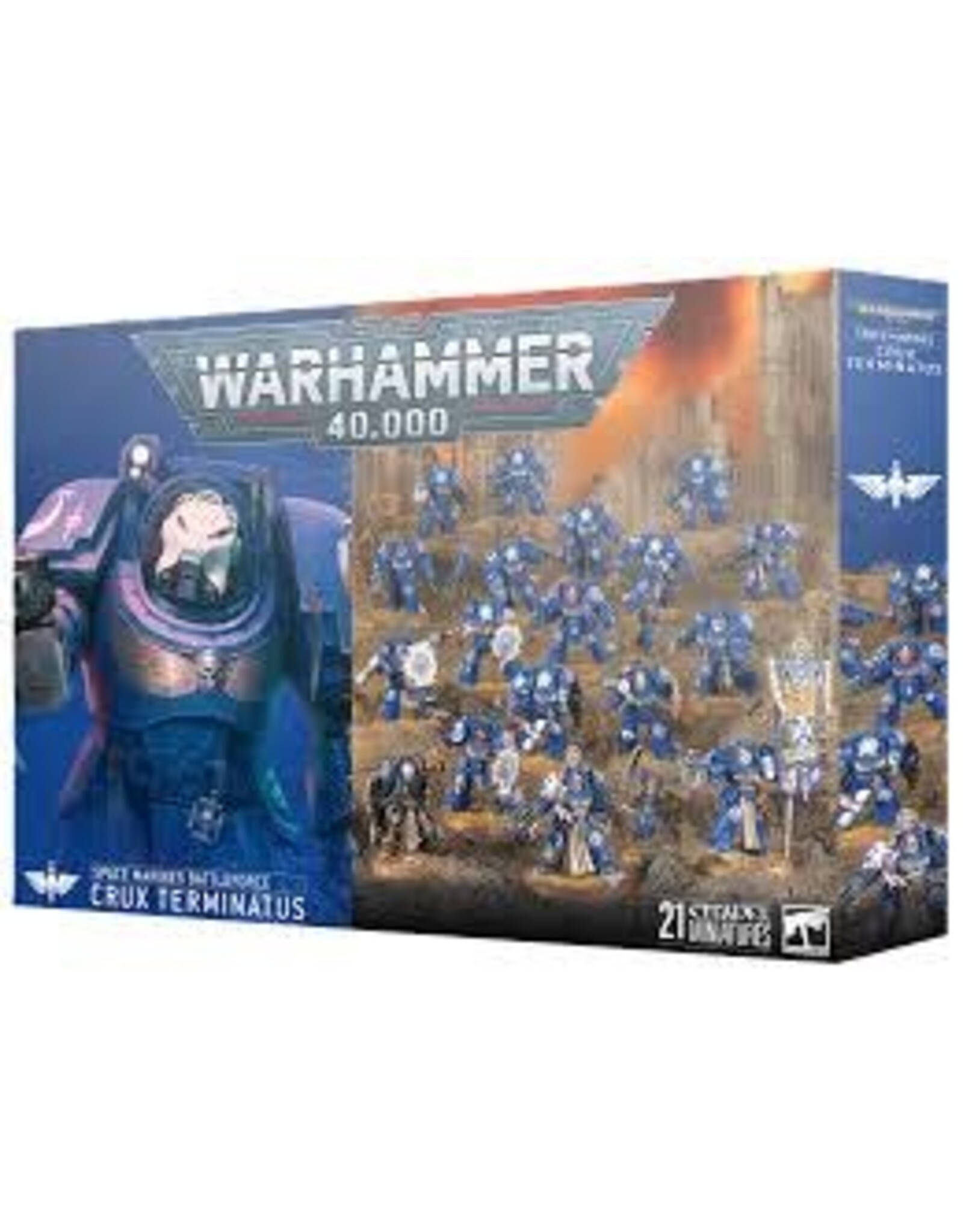 Games Workshop Warhammer 40K - Space Marines Battleforce - Crux Terminatus