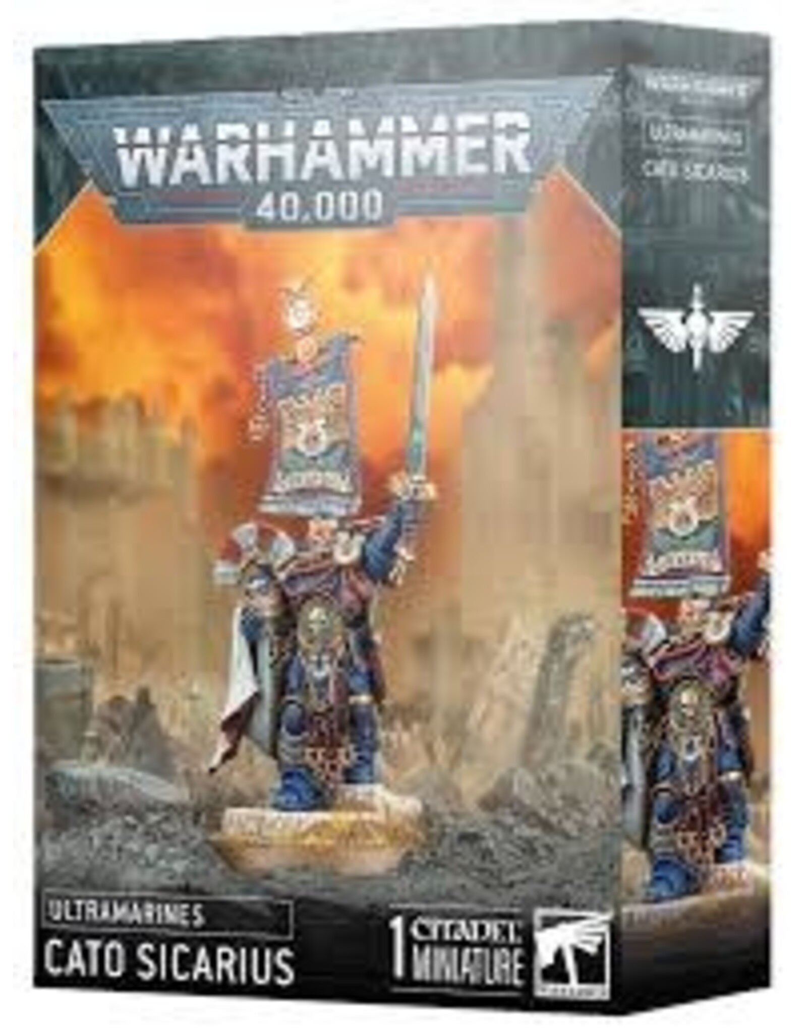 Games Workshop Warhammer 40K - Ultramarines - Cato Sicarius