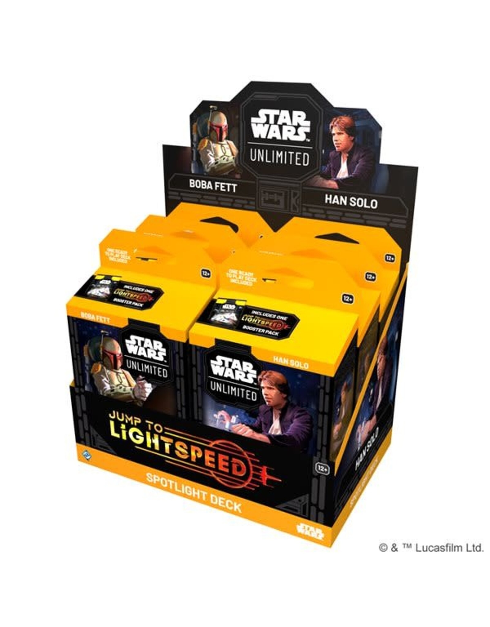 Star Wars: Unlimited: Jump To Lightspeed Spotlight Deck: Han Solo