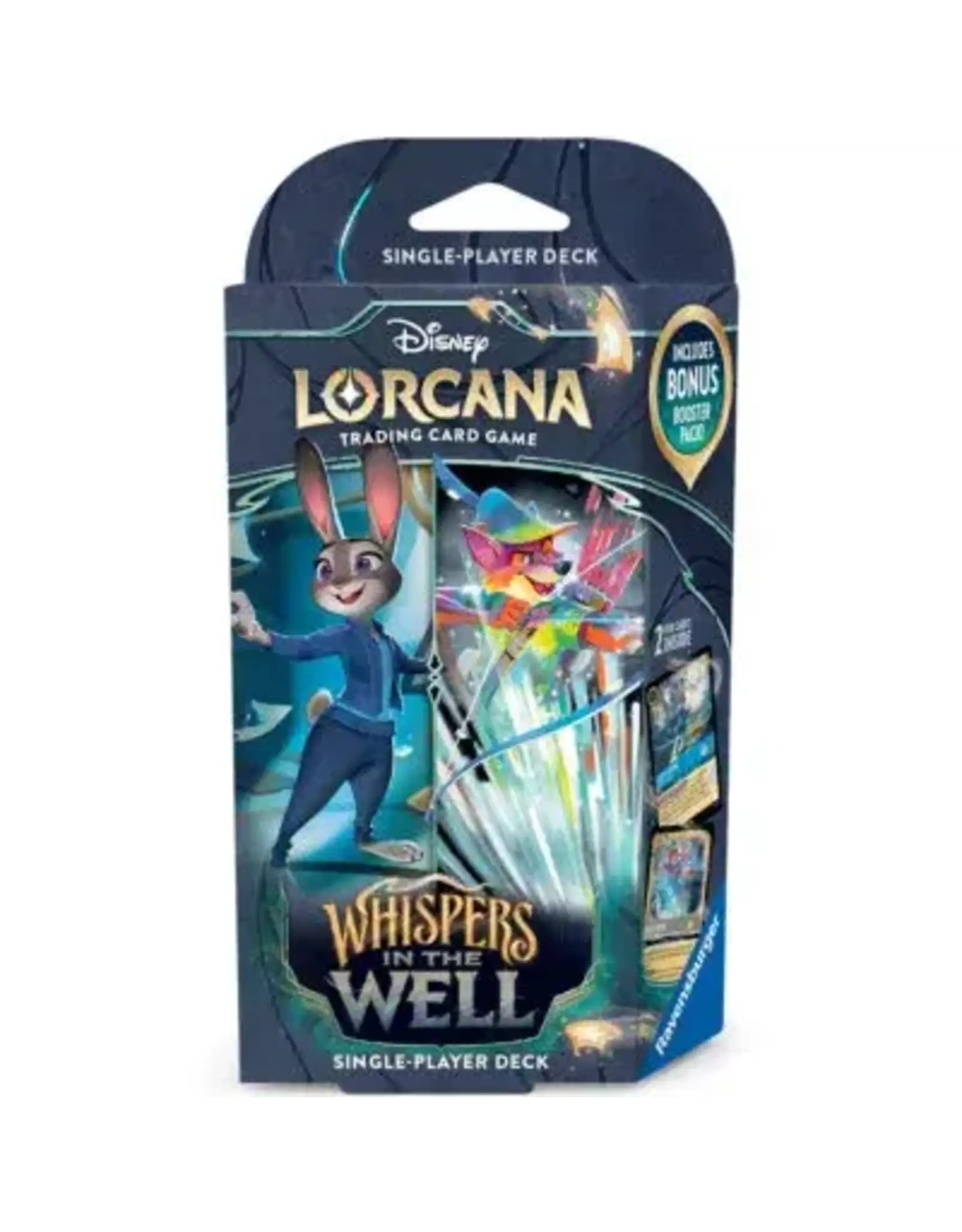Ravensburger Disney Lorcana Whispers In The Well Starter - Sapphire/Steel