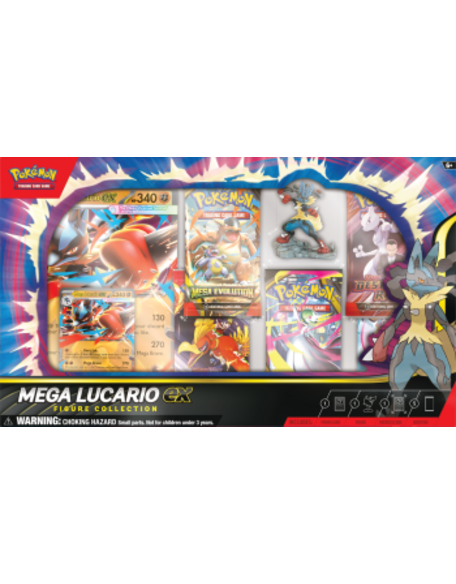 Pokemon Pokemon Mega Lucario Ex Figure Collection