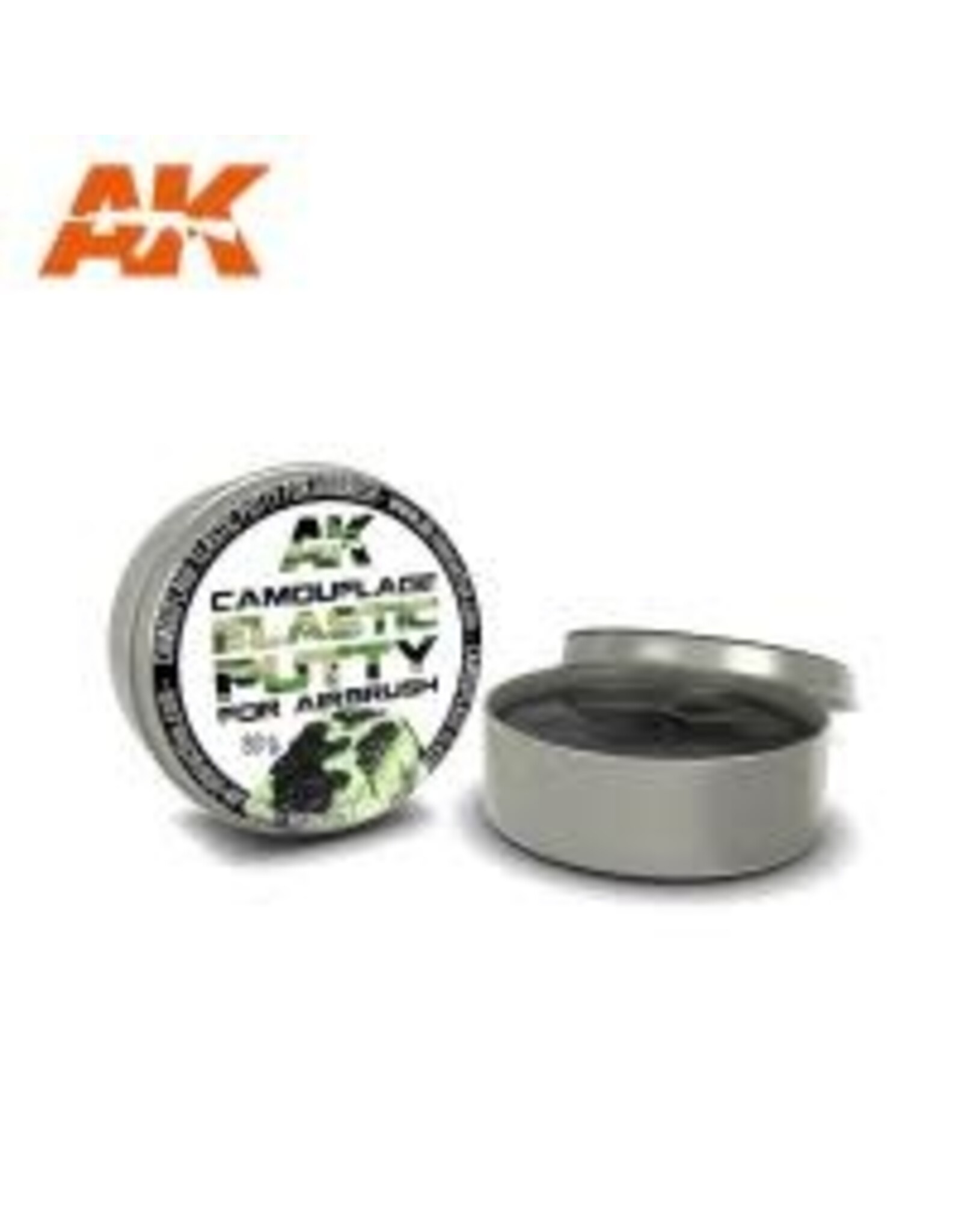 AK Interactive AK Elastic Putty for Airbrush Tin