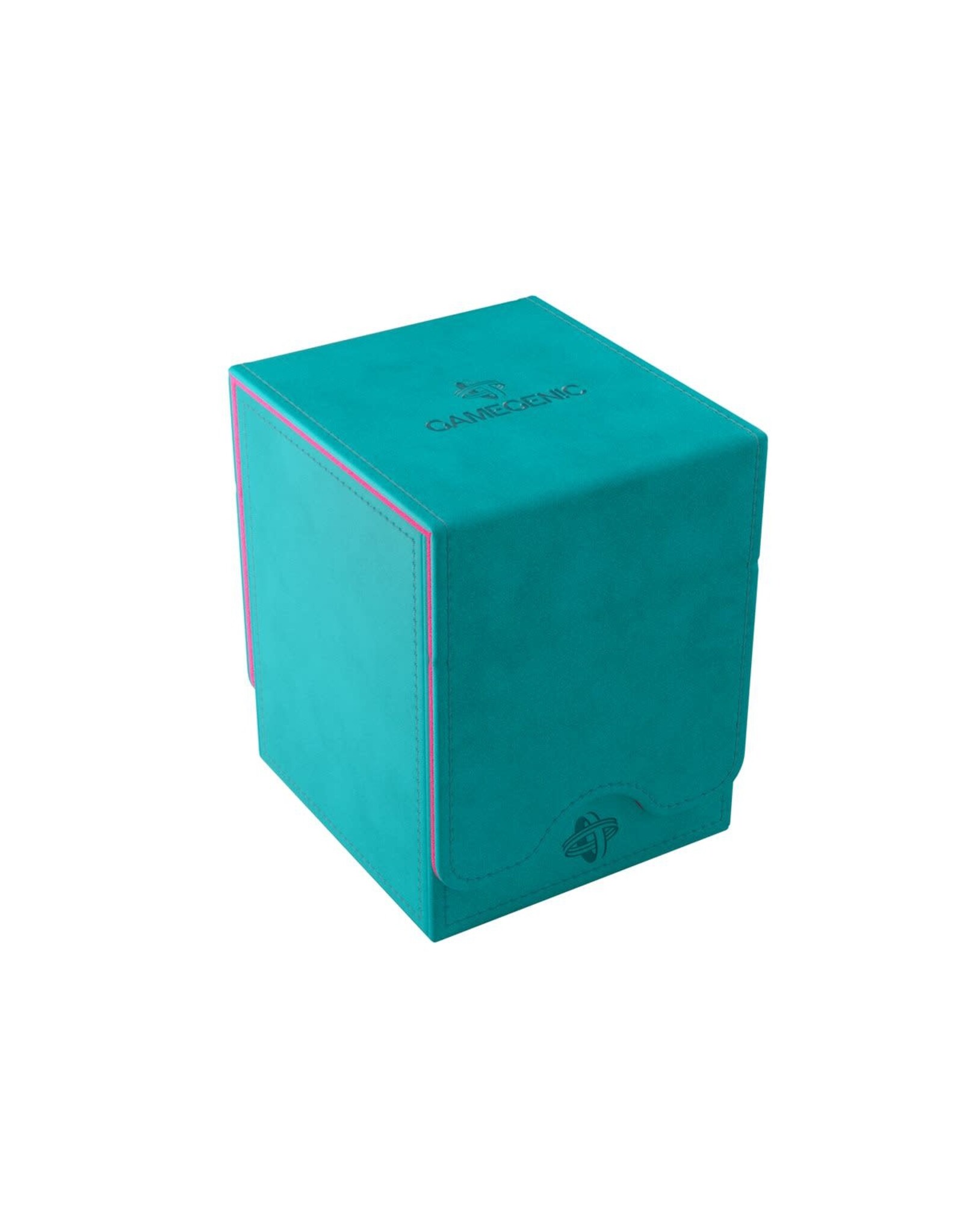 GameGenic Deck Box: Squire Plus Xl: Teal/Pink 100ct
