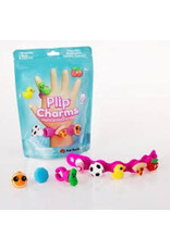 Crystal Art Plip Charms:  Charm Bracelet and Ring (Pink Bracelet)