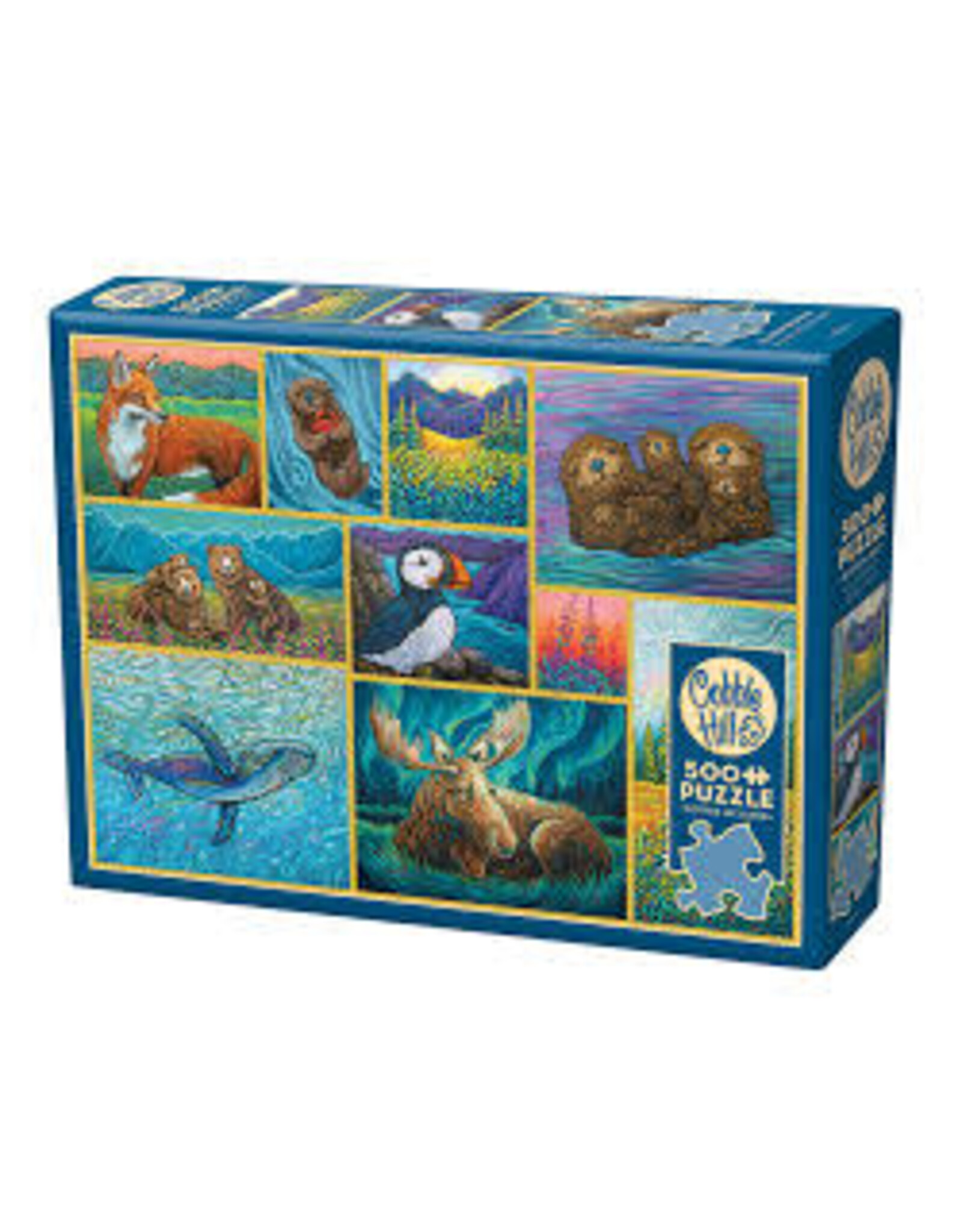 Cobble Hill Cobble Hill Puzzle -Alaskan Animals  (500PC)